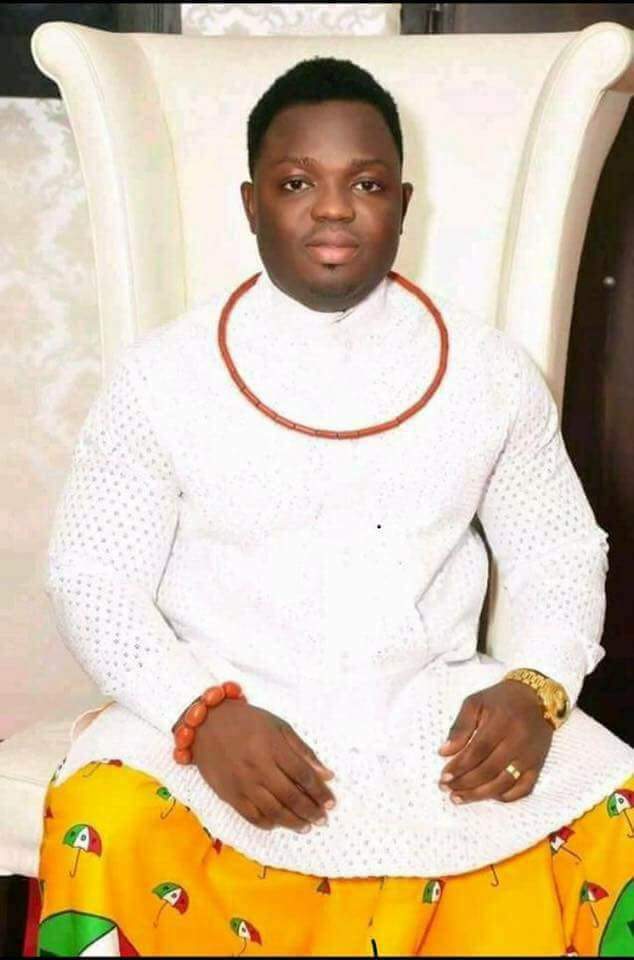 Olorogun Evuatapha Uruemu Prince, the Orugba r' Ovie of Ughelli kingdom